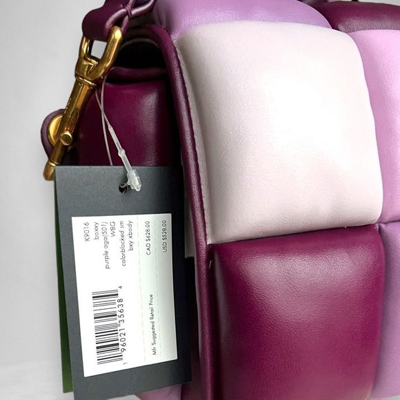 🚫SOLD ON MERCARI🚫 Kate Spade Boxxy Lambskin Leather Crossbody Bag in Purple - Picture 9 of 17